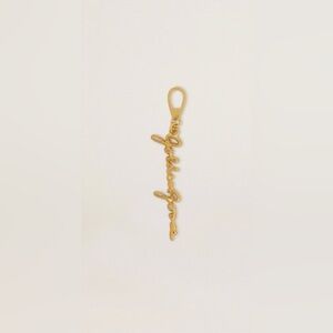 ⭐️NEW GOLDEN GOOSE JEWELMATES GOLD LOGO CHARM
